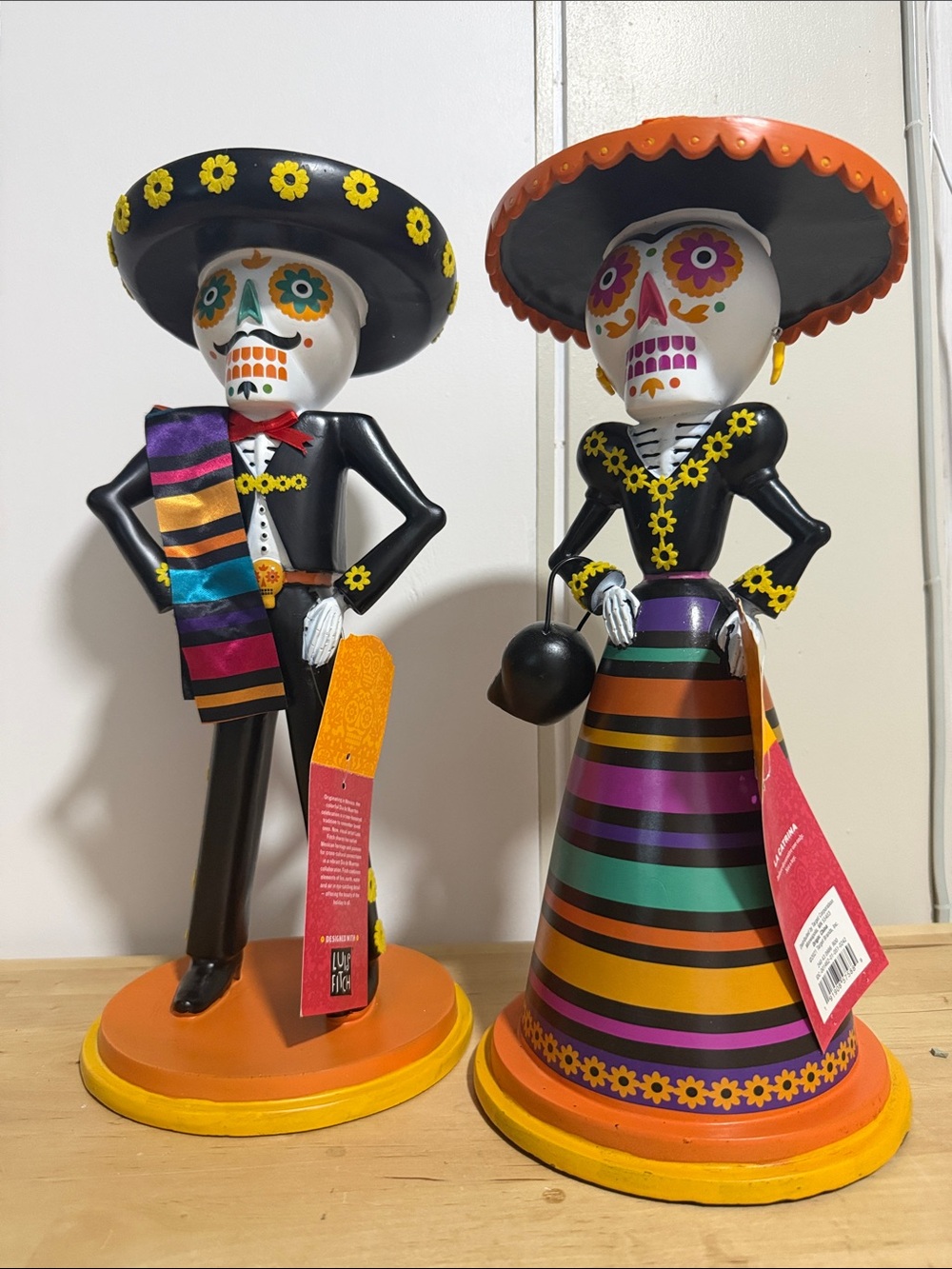 Day of the Dead Figures: LA CATRINA / EL MARIACHI